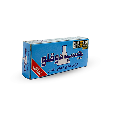 چسب دوقلو بی رنگ غفاری